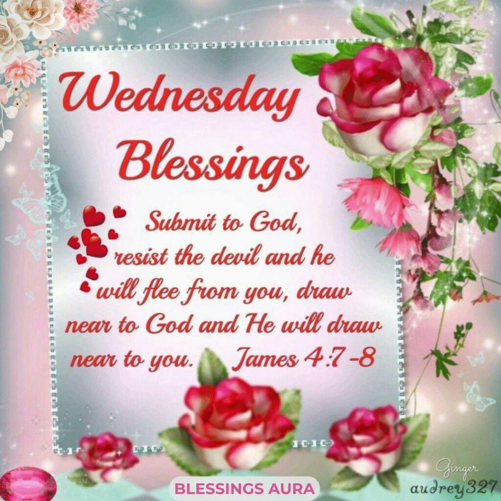 Wednesday Blessings and Prayers Images