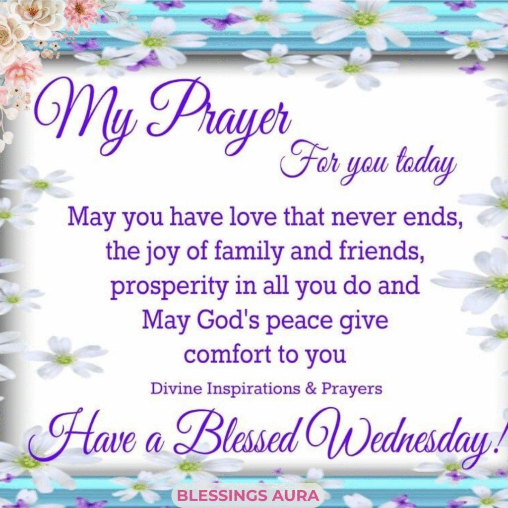 Thankful Wednesday Blessings and Prayers