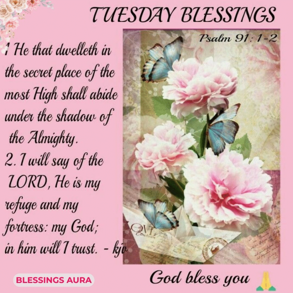 Beautiful Tuesday Morning Blessings