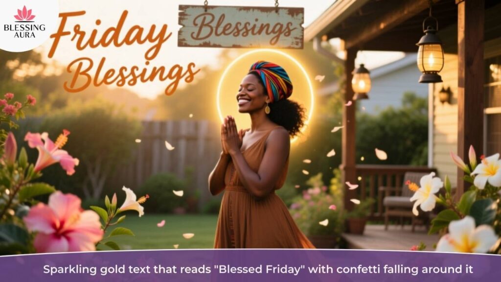 African American Friday Blessings GIF