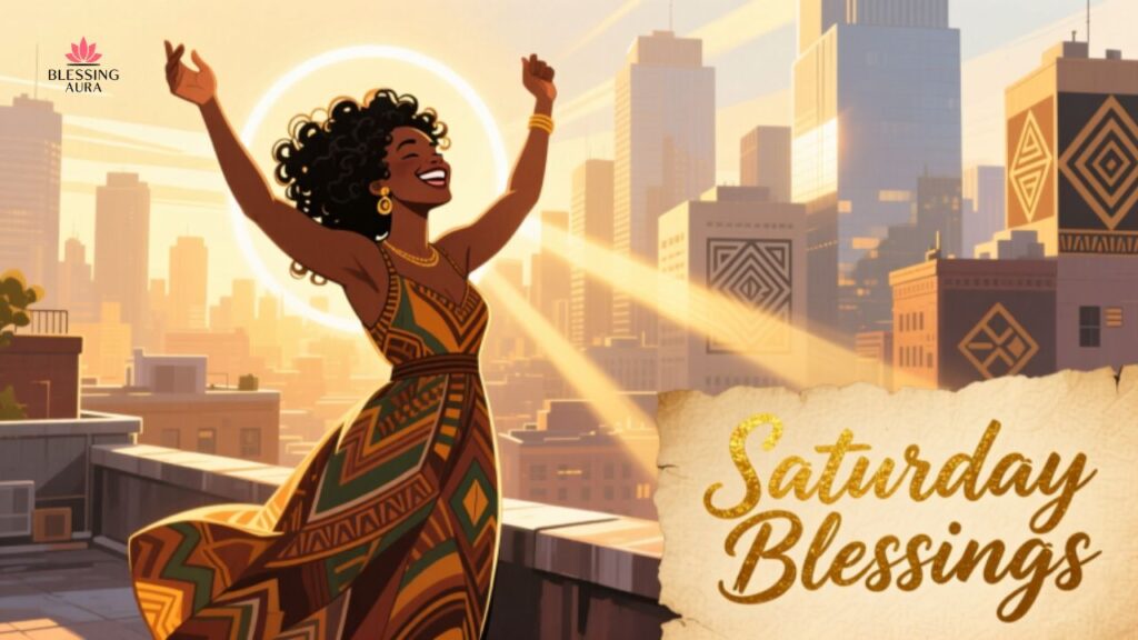 African  American Inspirational Saturday Blessings