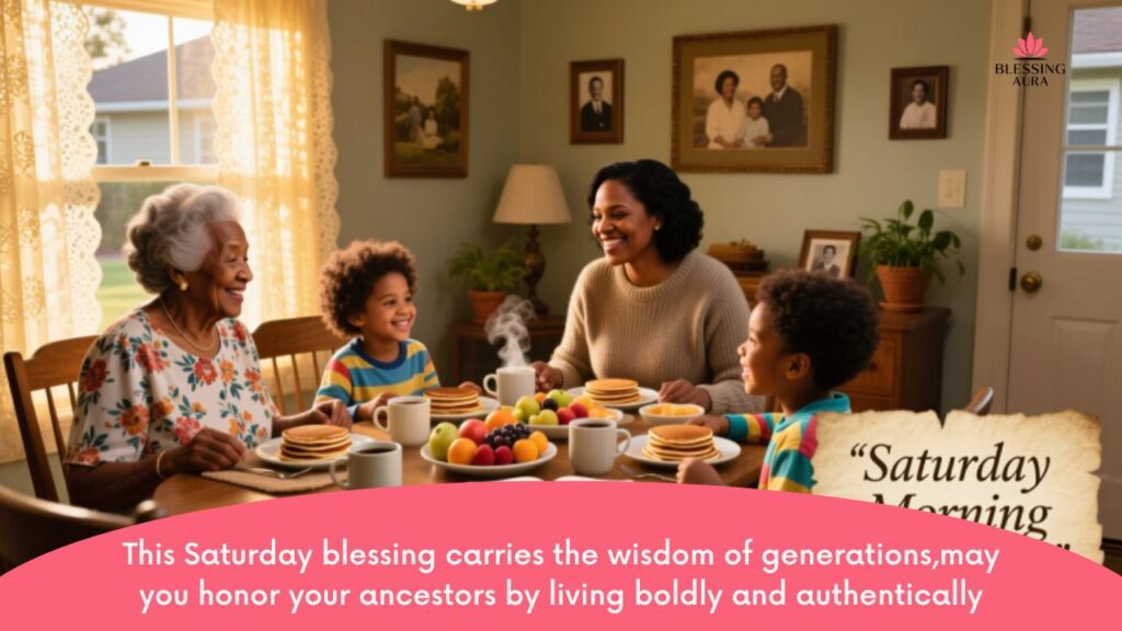 African American Saturday Morning Blessings