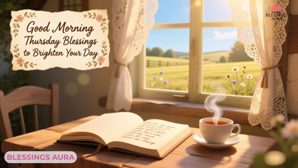 Good Morning Thursday Blessings to Brighten Your Day