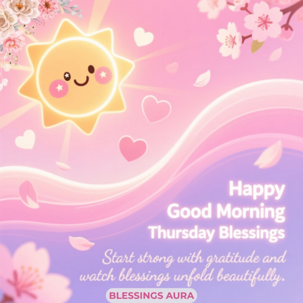 Happy Good Morning Thursday Blessings