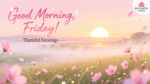 Thankful Good Morning Friday Blessings
