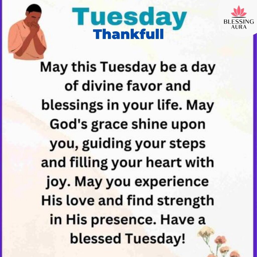 Thankful Tuesday Morning Blessings For 2025