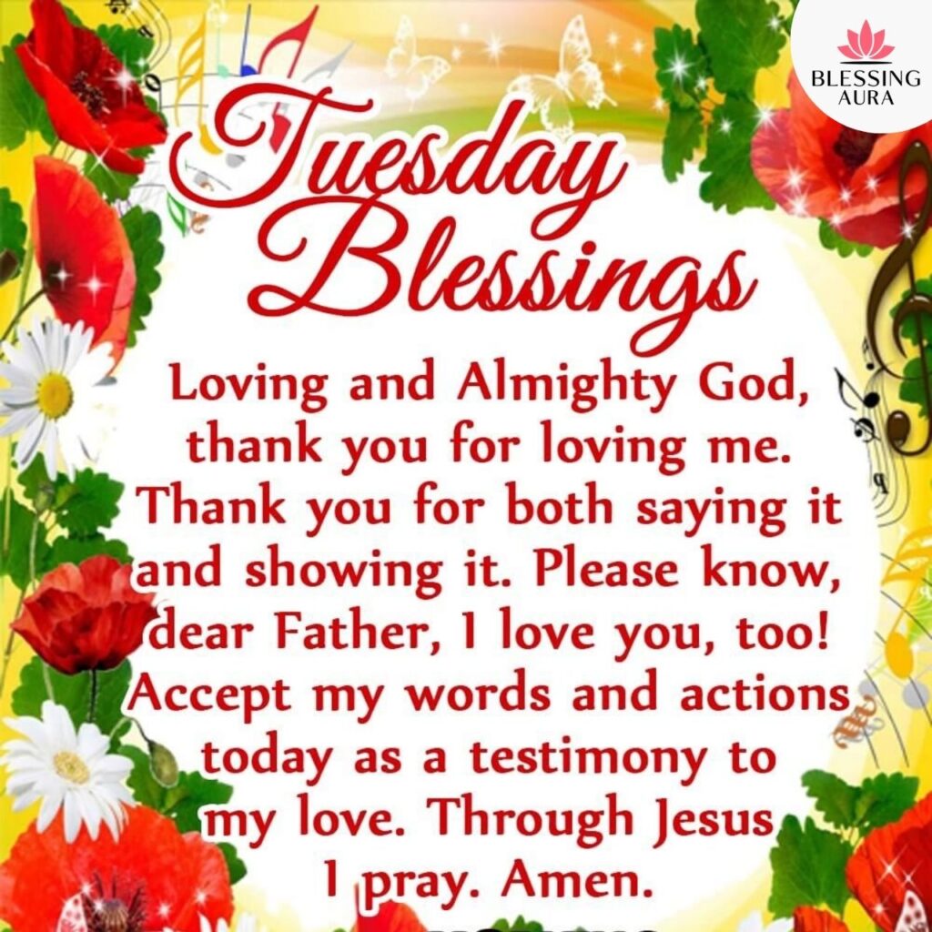 Thankful Tuesday Blessings Wishes