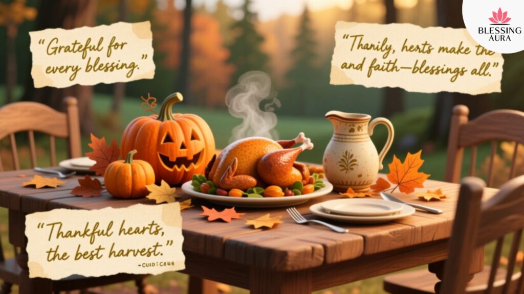 Thanksgiving Blessings & Quotes