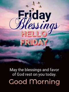Good Morning Friday Blessings Images