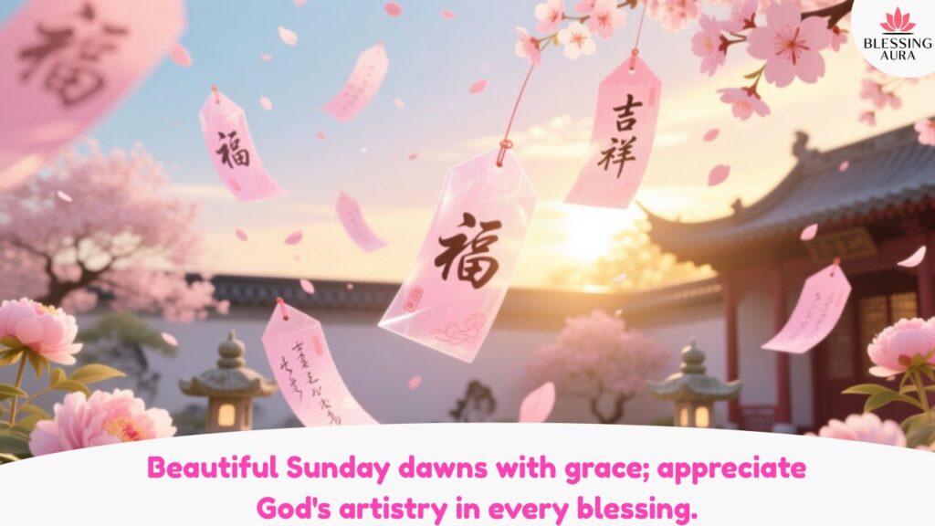 Beautiful Good Morning Sunday Blessings