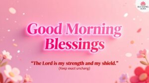 Bible Verse Good Morning Blessings GIF