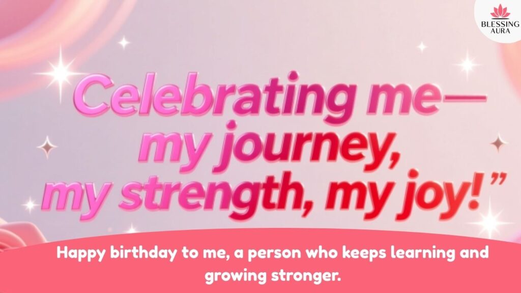 Birthday Wishes for Myself