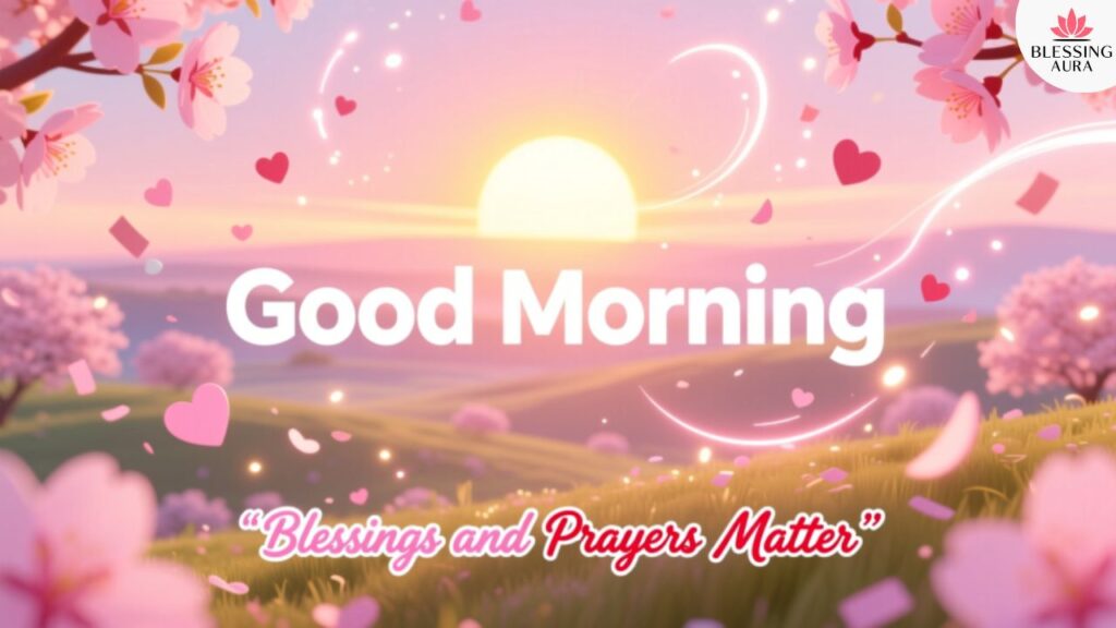 Good Morning GIF Blessings and Prayers