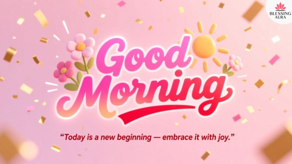 Good Morning Inspirational Blessings GIF Free