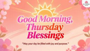 Good Morning Thursday Blessings Images and Quotes