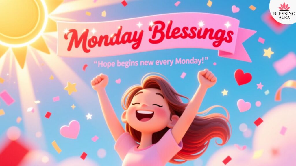 Happy and Cheerful Monday Blessings