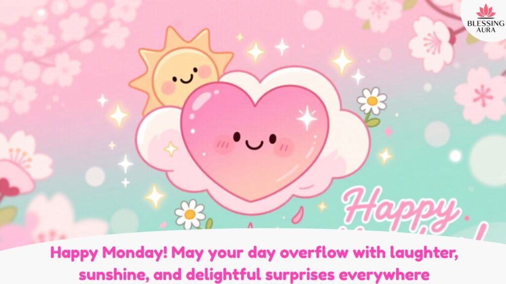 Happy and Cheerful Monday Blessings
