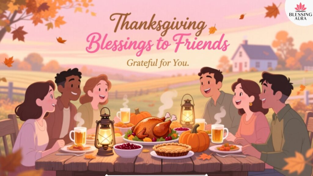 Happy Thanksgiving Blessings to Friends