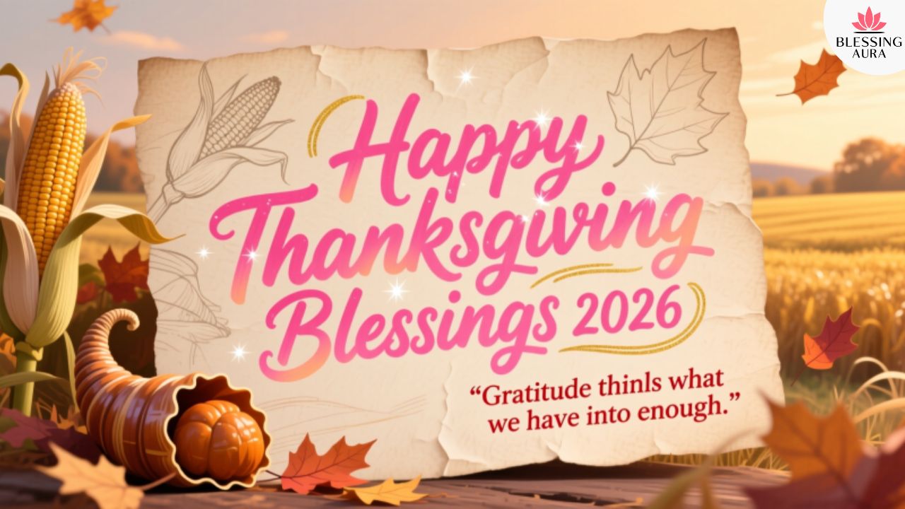 Happy Thanksgiving Blessings