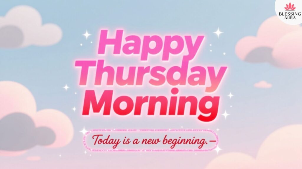 Happy Thursday Morning Greetings