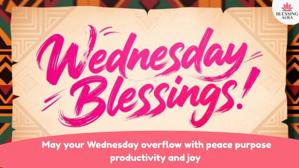Happy Wednesday Blessings