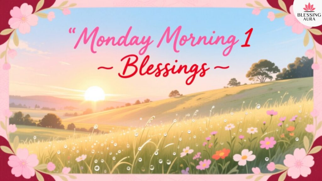 Monday Morning Blessings and Prayers to Begin Fresh