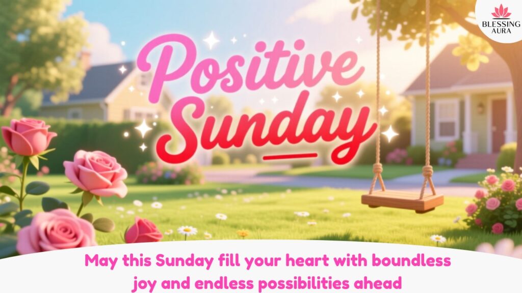 Positive Sunday Blessings