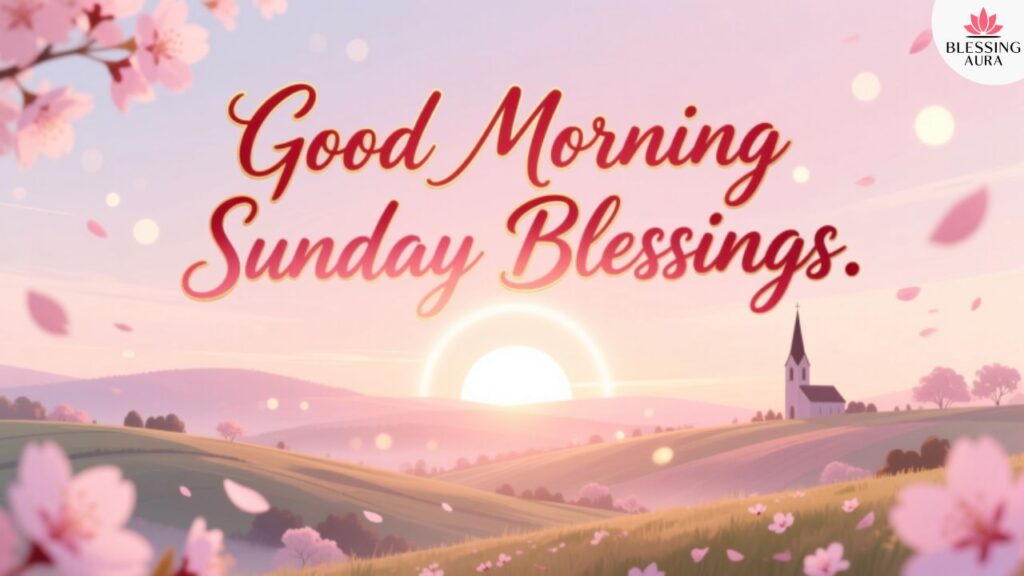 Special Beautiful Good Morning Sunday Blessings
