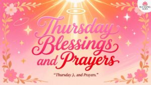 Thursday Blessings and Prayers Images and Quotes