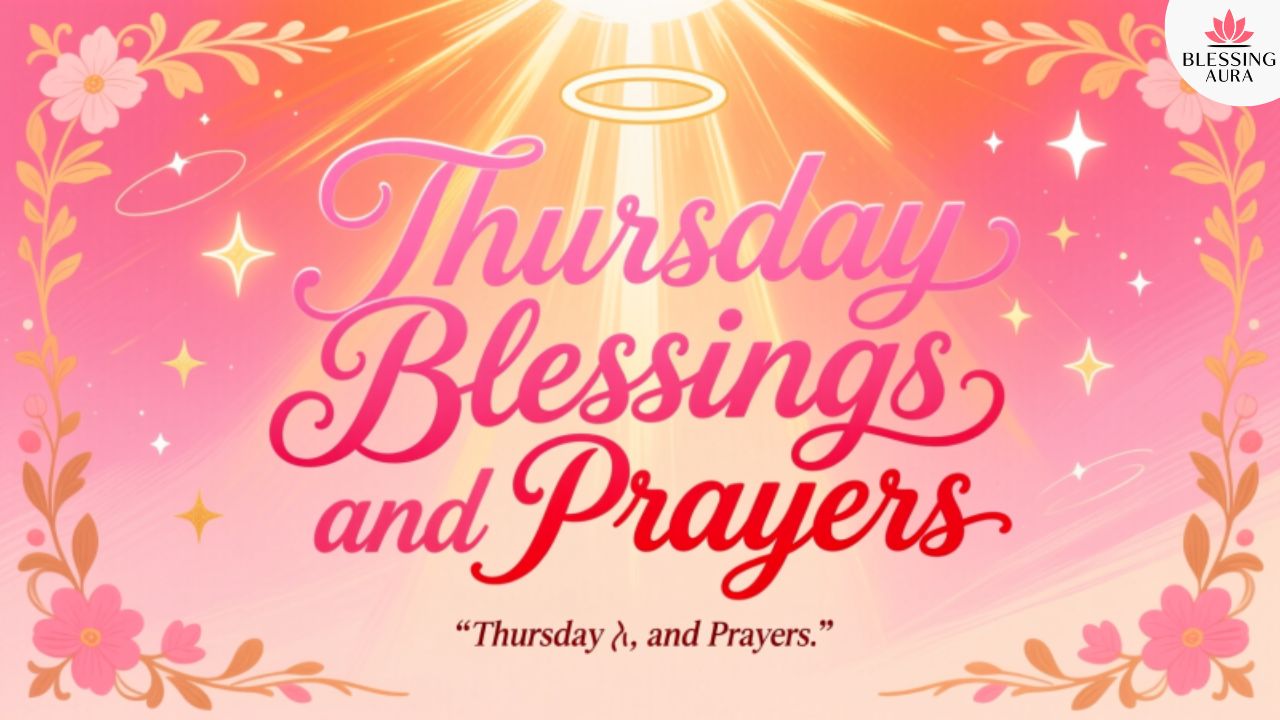 Thursday Blessings and Prayers Images and Quotes