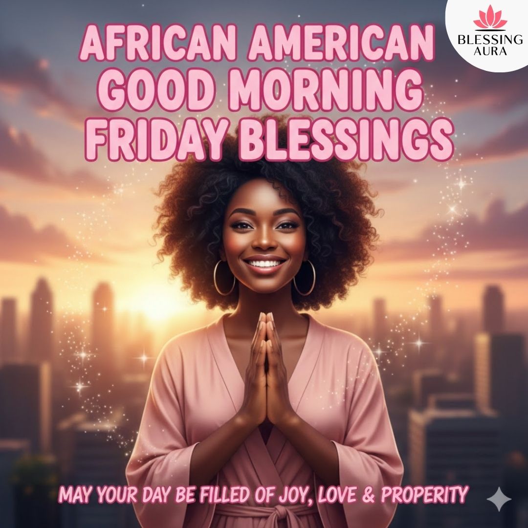 African American Good Morning Friday Blessings Gif