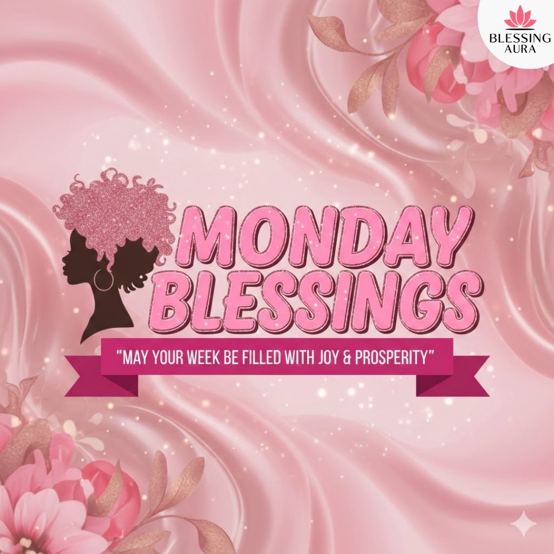 African American Monday Blessings Gif