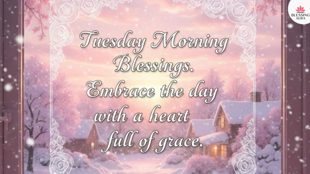 Beautiful Good Morning Tuesday Blessings