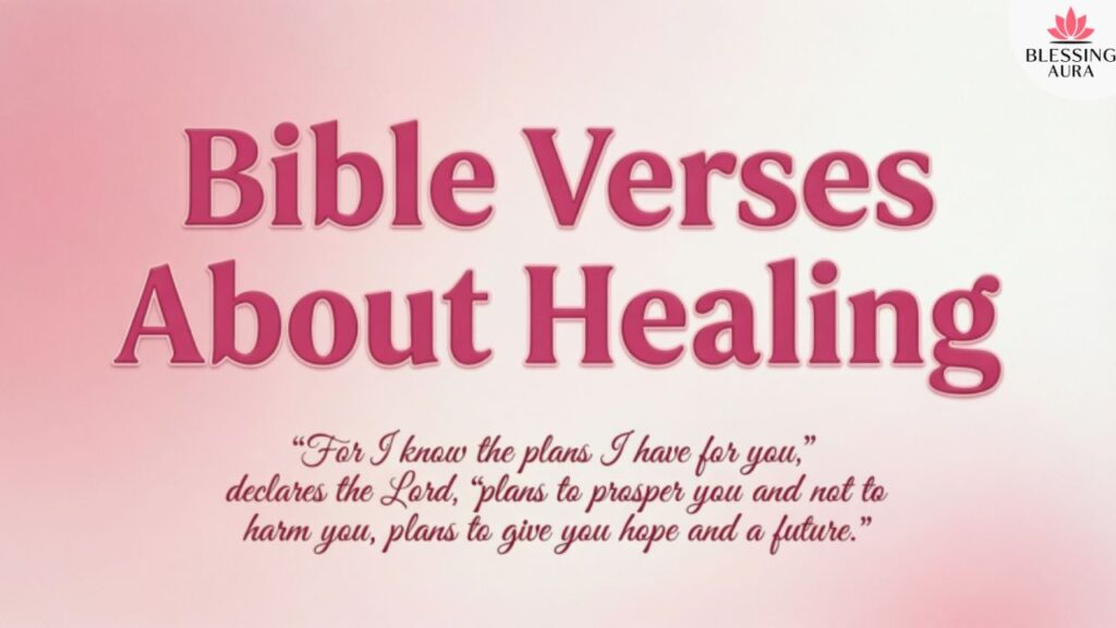 Bible Verses About Healing