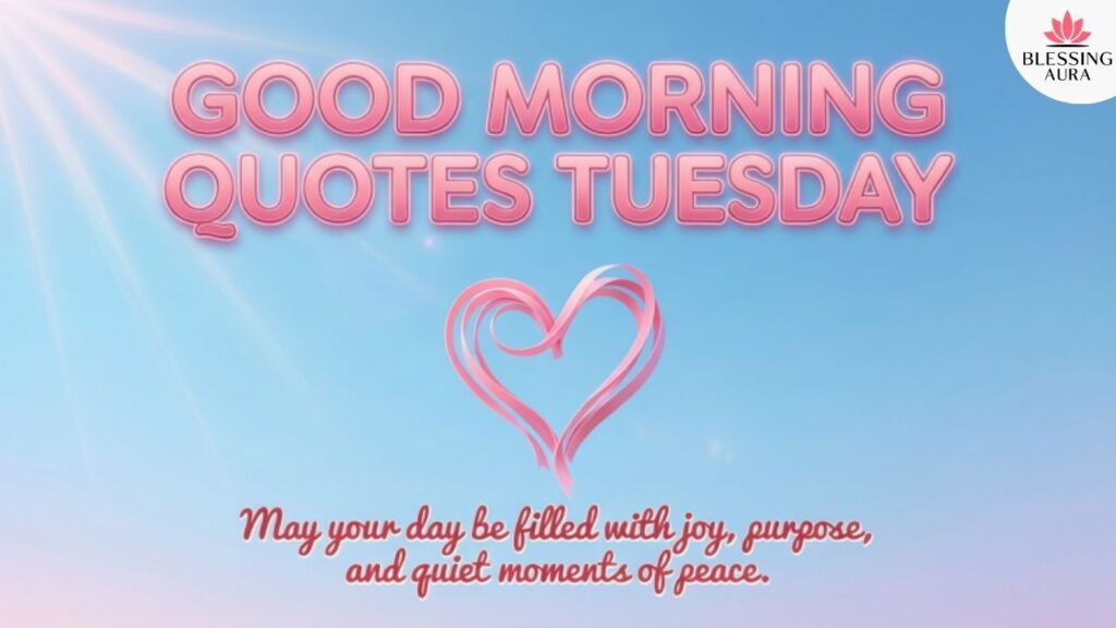 Good Morning Quotes Tuesday