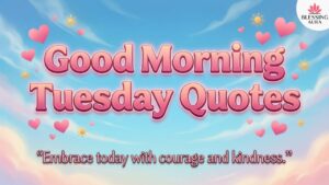 Good Morning Tuesday Quotes