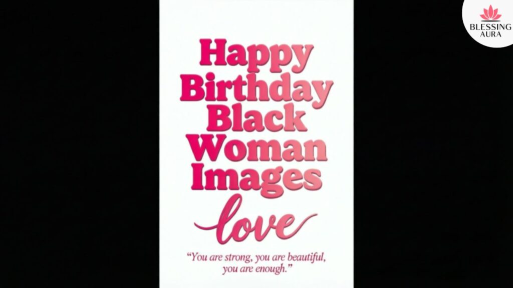 Happy Birthday Black Woman Images