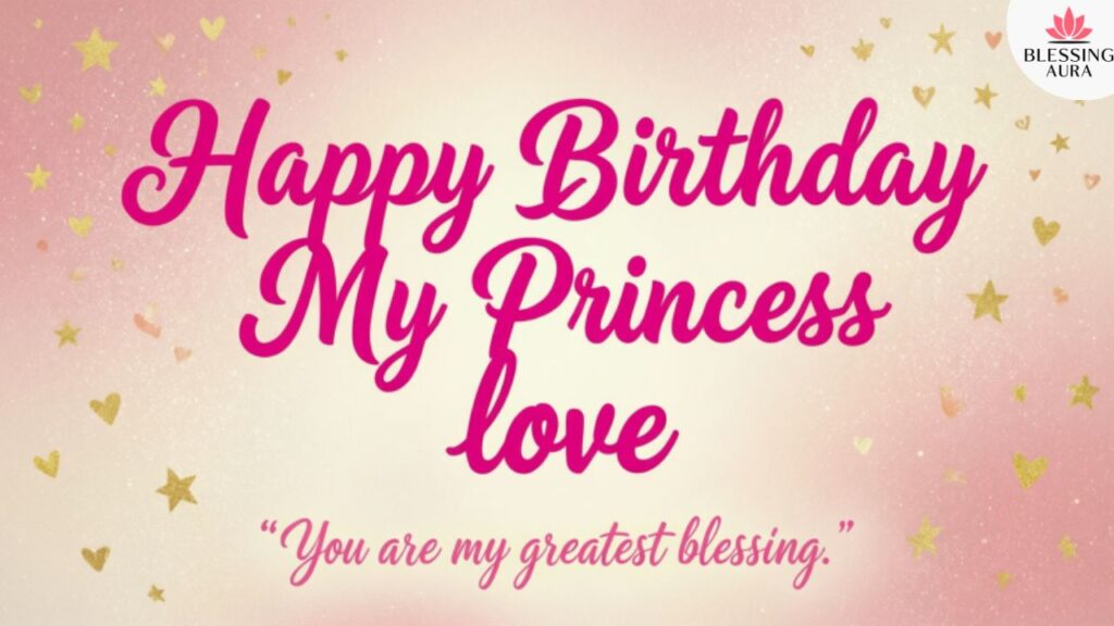 Happy Birthday My Princess