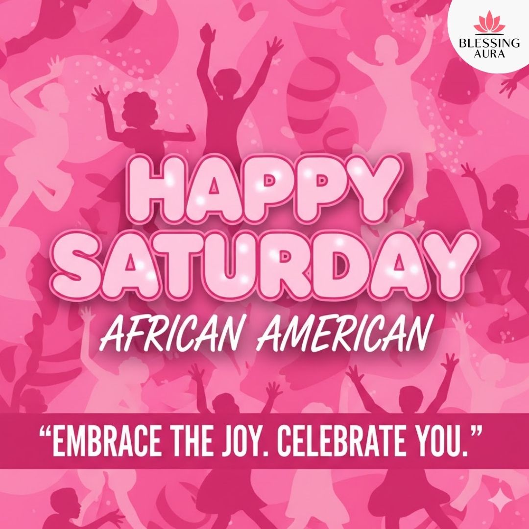 Happy Saturday African American GIF