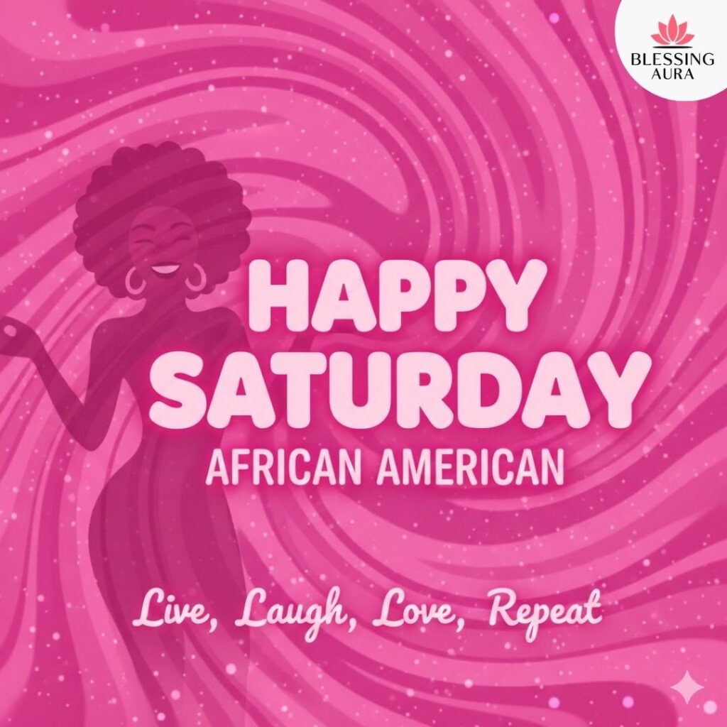 Happy Saturday African American GIF