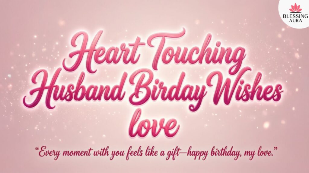 Heart Touching Husband Bday Wishes