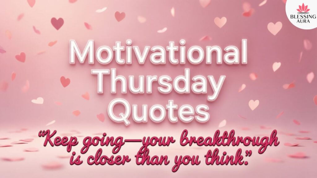 Motivational Thursday Quotes