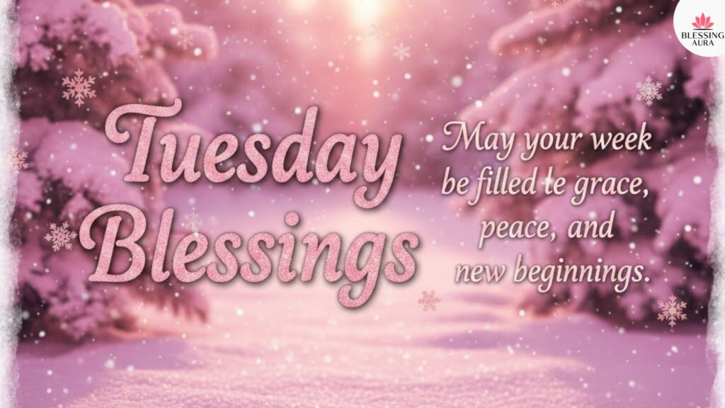 Positive Good Morning Happy Tuesday Blessings