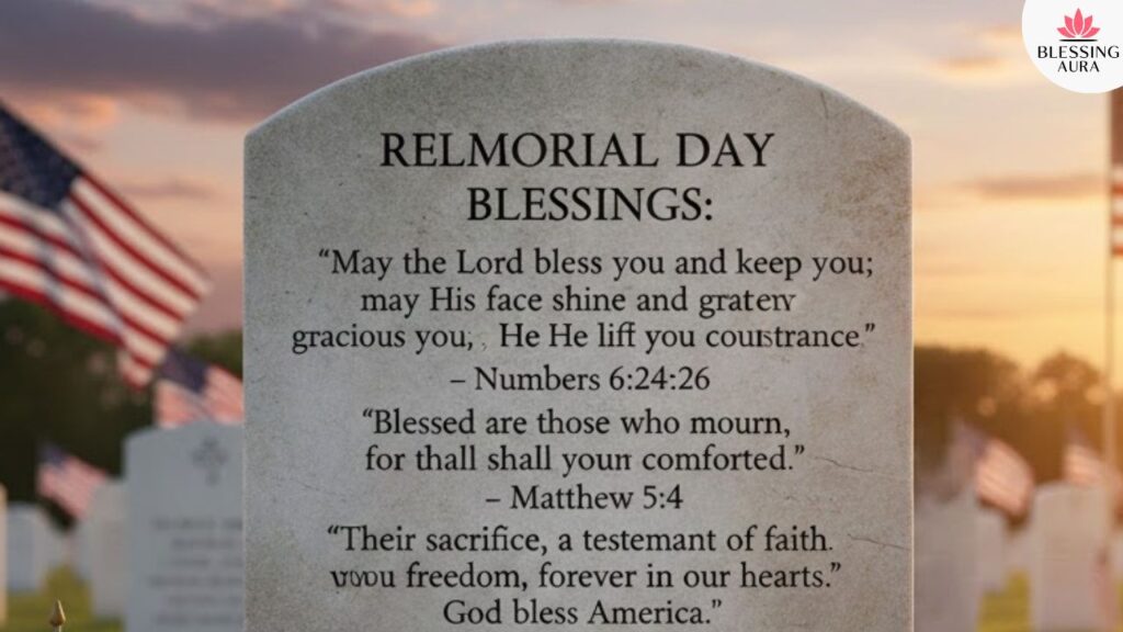 Religious Memorial Day Blessings Quotes